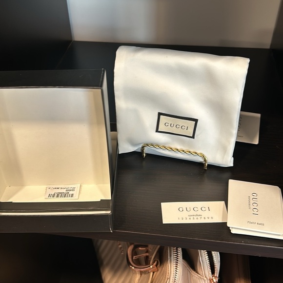 Gucci kingsnake men’s wallet 100% leather - Picture 6 of 9